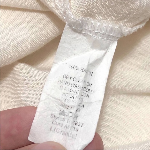 Audrey 3+1 Bubble Hem Surplice Faux Wrap Top - Picture 8 of 10